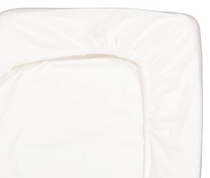 HEMA Hoeslaken 160x200 Flanel - Wit (wit)