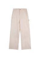 NoBell zomer broek meisjes - ivoor wit - cargo, twill - Suca