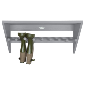 Muurlaarzenrek grijs / Esschert Design