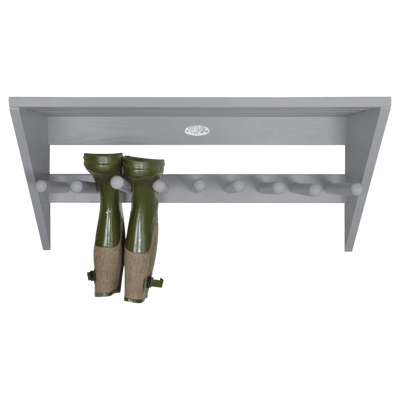 Muurlaarzenrek grijs / Esschert Design