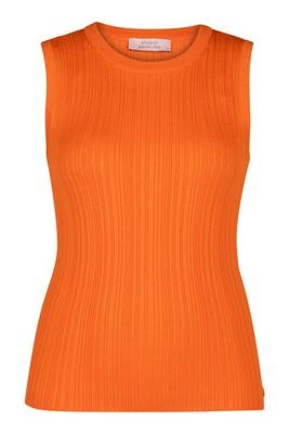 Jenae rib top - bright orange - 13526 Jenae rib top - bright orange - 13526
