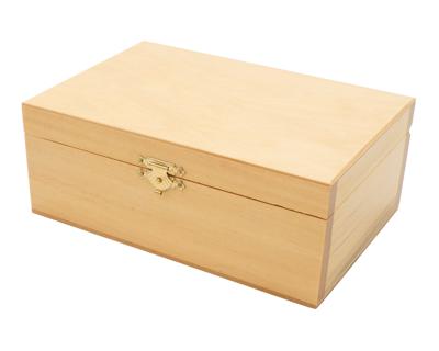 Nummer 5 Berkenhouten Schaakstukdoos Nummer 5 Berkenhouten Schaakstukdoos