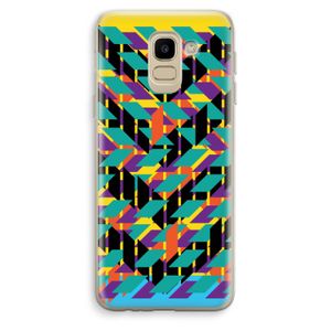 Skew Bee 1: Samsung Galaxy J6 (2018) Transparant Hoesje