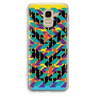 Skew Bee 1: Samsung Galaxy J6 (2018) Transparant Hoesje