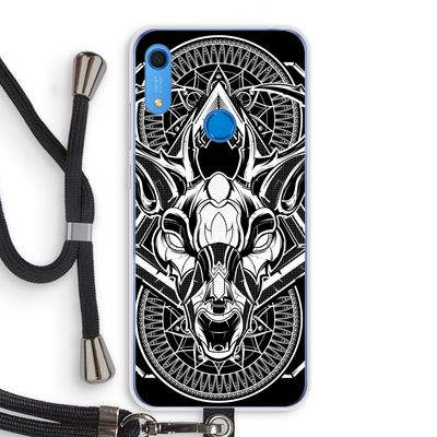 Oh Deer: Huawei Y6s Transparant Hoesje met koord