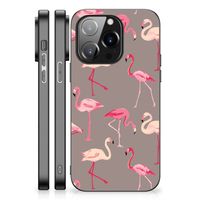 iPhone 14 Pro Dierenprint Telefoonhoesje Flamingo