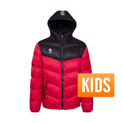 Robey - Performance Padded Jas - Rood/ Zwart - Kinderen