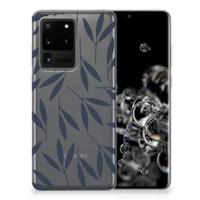 Samsung Galaxy S20 Ultra | TPU Case | Leaves Blue
