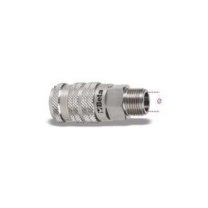 Beta 1917JM 3/8 Snelkoppeling | Aziatisch profiel | uitwendig draad | cylindrisch (BSP) - 019170410 019170410