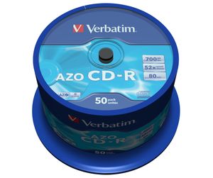 Verbatim CD-R AZO Crystal 700 MB 50 stuk(s)