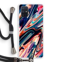 Quantum Being: Samsung Galaxy A71 Transparant Hoesje met koord