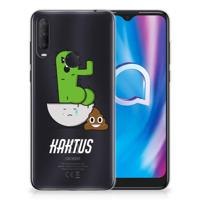 Alcatel 1S (2020) Telefoonhoesje met Naam Cactus Poo
