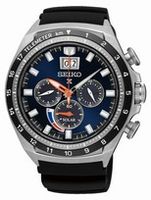 Horlogeband Seiko V194-0AA0.SSC605P Rubber Zwart 22mm