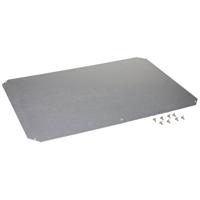 Fibox Mounting plate (730x530x2 mm) Galvanized steel, for size 800x600x300 Montageplaat Staal Verzinkt 1 stuk(s)