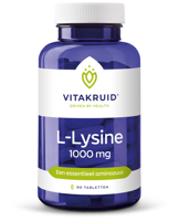 Vitakruid L-Lysine 1000mg met vitamine C