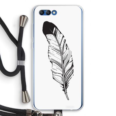 Pluim: Honor 10 Transparant Hoesje met koord