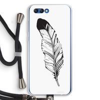 Pluim: Honor 10 Transparant Hoesje met koord