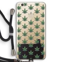 Weed: Huawei Ascend P8 Lite (2017) Transparant Hoesje met koord