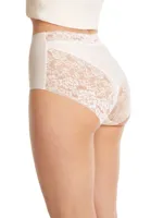 31758 secrets kanten Highwaist/ taille slip - Kanten dames onderbroek - Naadloos invisible ondergoed - S | Dames slip - Onderbroek - Ondergoed