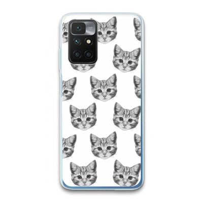 Kitten: Xiaomi Redmi 10 Transparant Hoesje