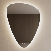 BWS Badkamerspiegel | Spark Brio | met LED verlichting | 100x75cm