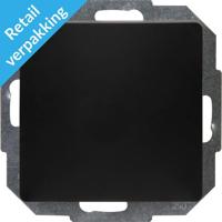 Enzo Kopp paris mat zwart kruisschakelaar + wip - 4625204