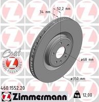Remschijf Coat Z 460155220