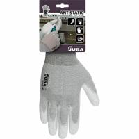 Werkhandschoenen JUBA Antistatisch Grijs Nylon Koolstofvezel - Maat: 9