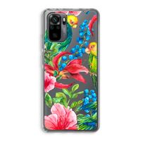 Papegaaien: Xiaomi Redmi Note 10 Pro Transparant Hoesje