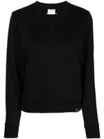 Courrèges sweat à patch logo - Noir