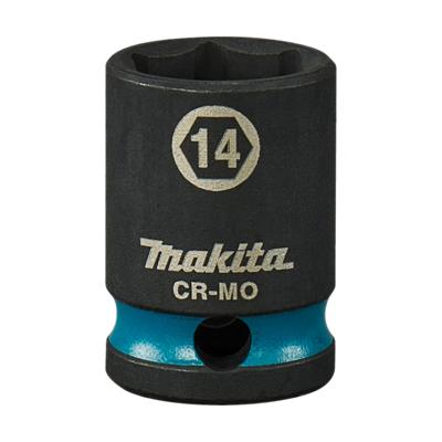 Makita E-15958 Impact Black Krachtdop 3/8" kort | 14 mm
