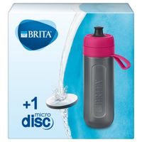BRITA Drinkfles ACTIVE 0,6L Roze incl. 1 MicroDisc Brita Waterfilter - thumbnail