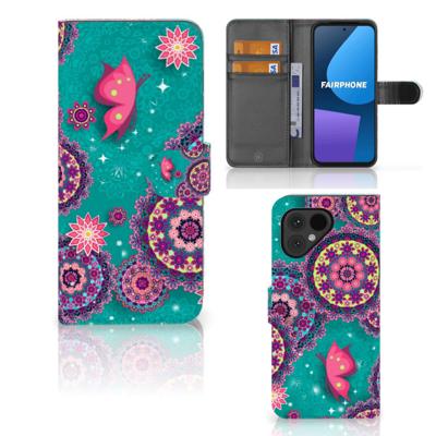 Fairphone 5 Hoesje Cirkels en Vlinders