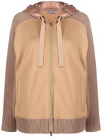 Herno veste zippée à capuche - Marron