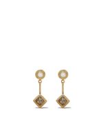 De Beers Jewellers boucles d'oreilles Talisman en or 18ct ornées de diamants