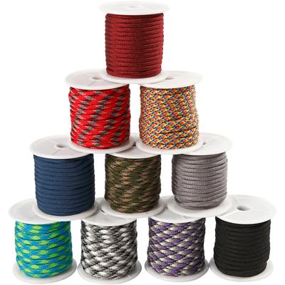 Creativ Company Macramé koord, b: 5 mm, diverse kleuren, 10x10 m/ 1 doos