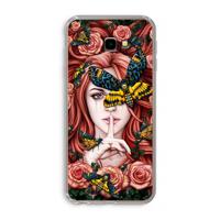 Lady Moth: Samsung Galaxy J4 Plus Transparant Hoesje