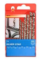 HSS Spiraalborenset Silver Star 1.5-6.5 mm cassette 13-delig - Kwb