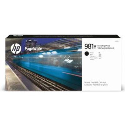 HP 981Y Extra High Yield Black Original PageWide Cartridge 20000pagina's Zwart