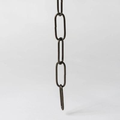 Lampenketting Antiek donker bruin 38mm per meter