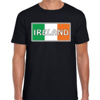 Ierland / Ireland landen t-shirt zwart heren