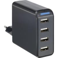 VOLTCRAFT SPAS-4800/4-N USB-oplader Thuis Uitgangsstroom (max.) 4800 mA 4 x USB