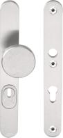 Formani Basics LB60-28KT massieve veiligheidsschilden met kerntrekbeveiliging knop/kruk SKG*** PC92 - mat RVS