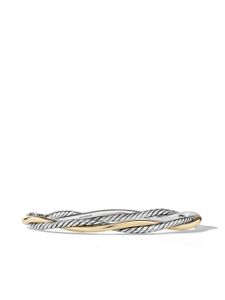 David Yurman bracelet Petite Infinity en or 14ct et argent