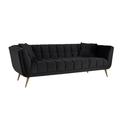 Sofa Huxley Antraciet Velvet