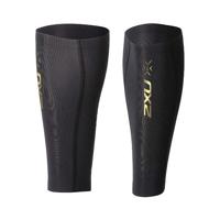 2XU Elite MCS Compression calf guard zwart/goud