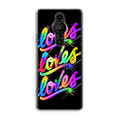 Loves: Sony Xperia Pro-I Transparant Hoesje