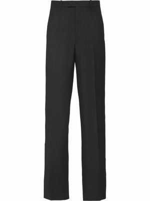 Prada pantalon de costume à coupe courte - Noir