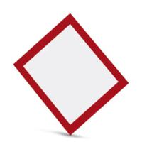 Phoenix Contact 2083684 Etiket voor gevaarlijke stoffen Zelfklevende folie (b x h) 13 mm x 13 mm DIN 61010-1 500 stuk(s)
