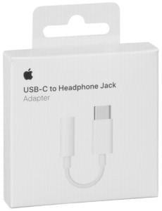 Apple Apple USB-C -> 3,5mm jack hoofdtelefoon adapter - 9540099